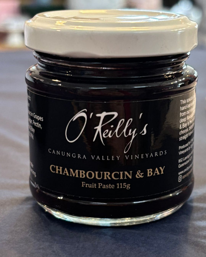 Chambourcin & Bay Fruit Paste