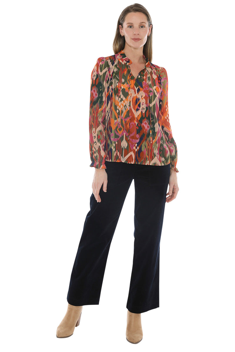 Opulant Ikat Top Multi