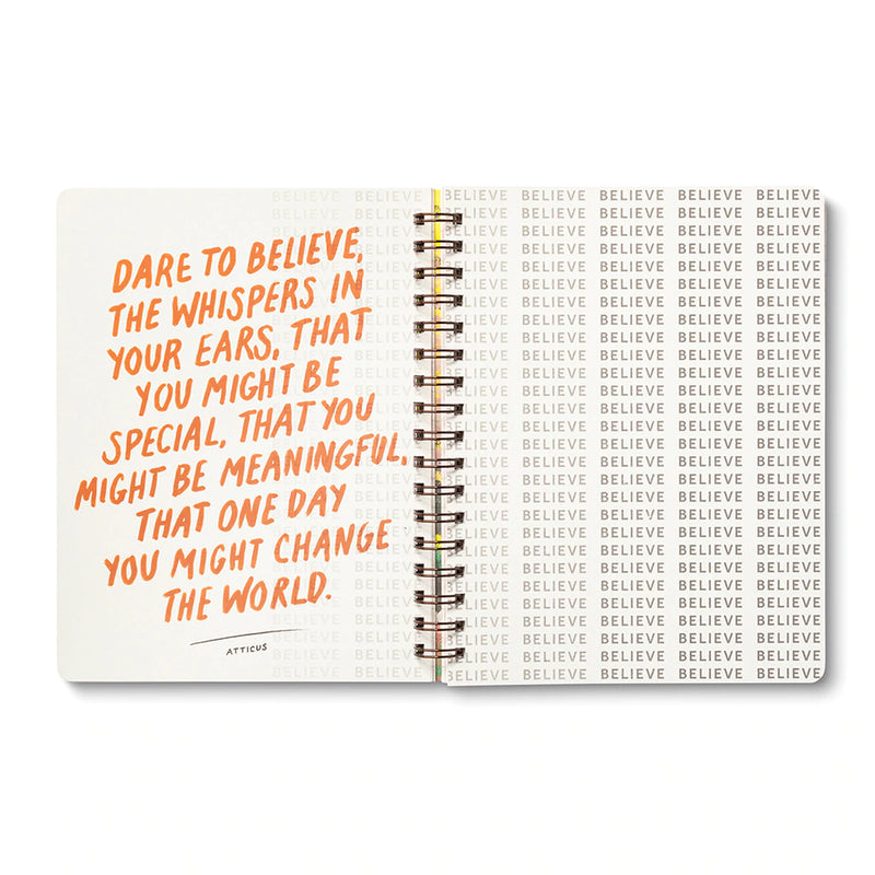 There Is A Voice Spiral Notebook