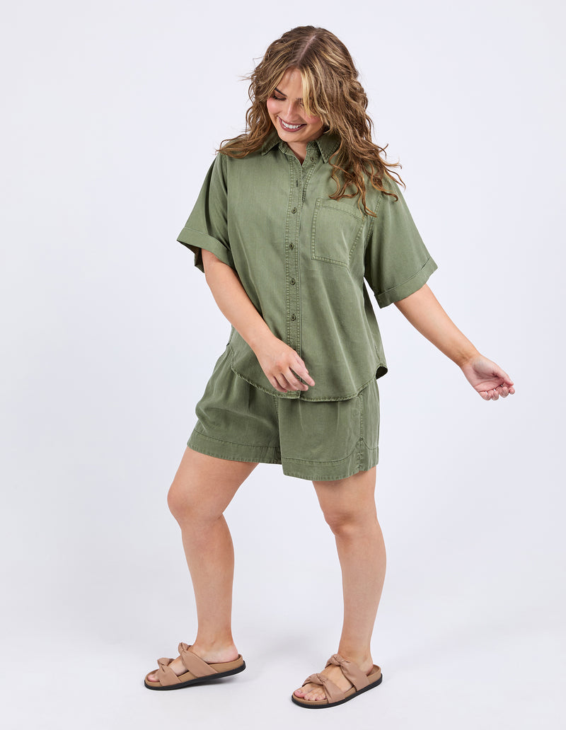 Bliss Washed Shirt | Clover