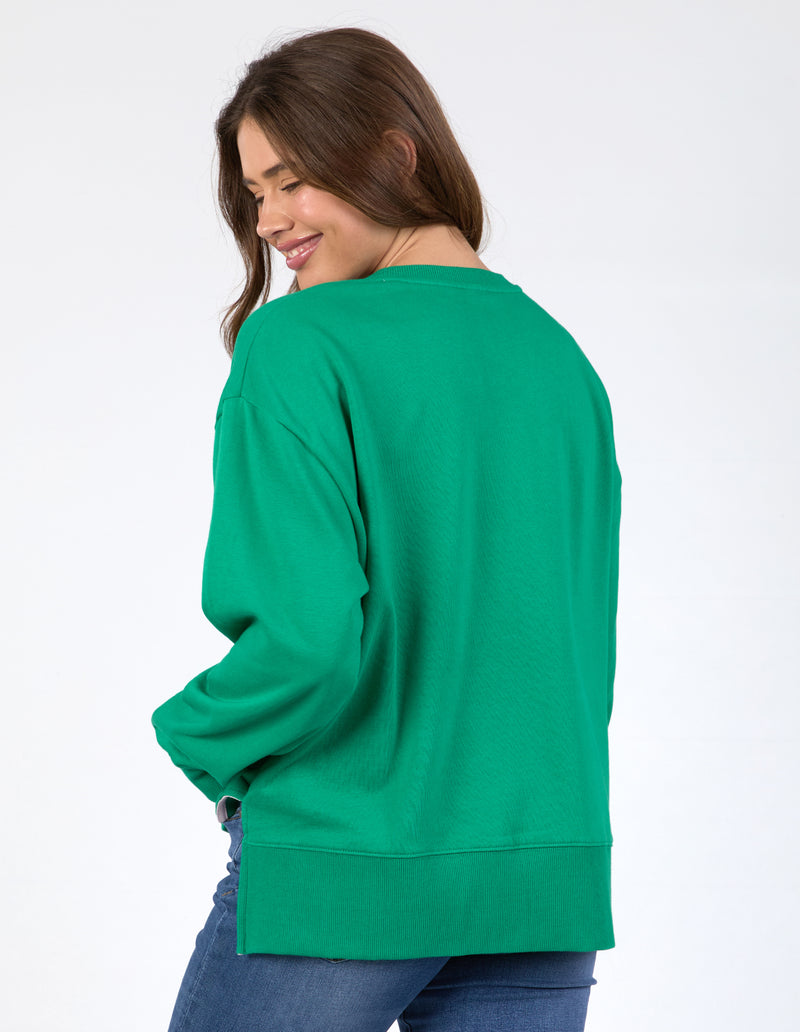 Madeleine Stamer 2 Crew Pine Green