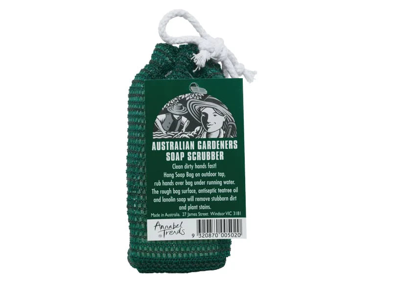 Australian Gardeners Soap in Bag with tea tree oil and lanolin