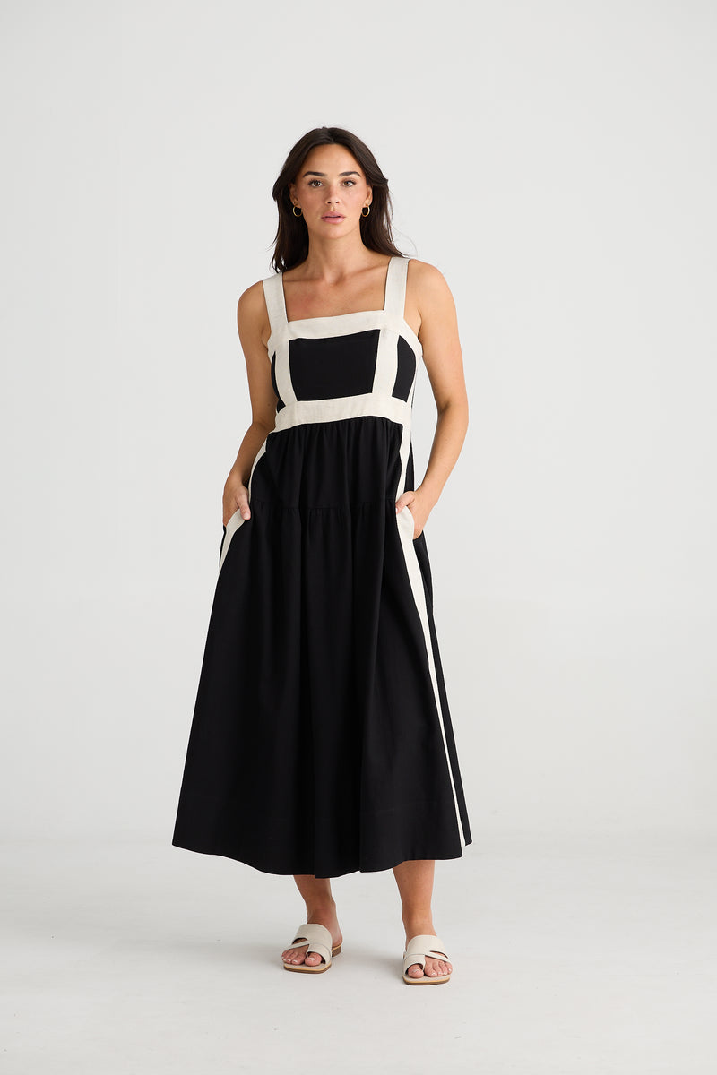 Jolie Dress Black w Natural