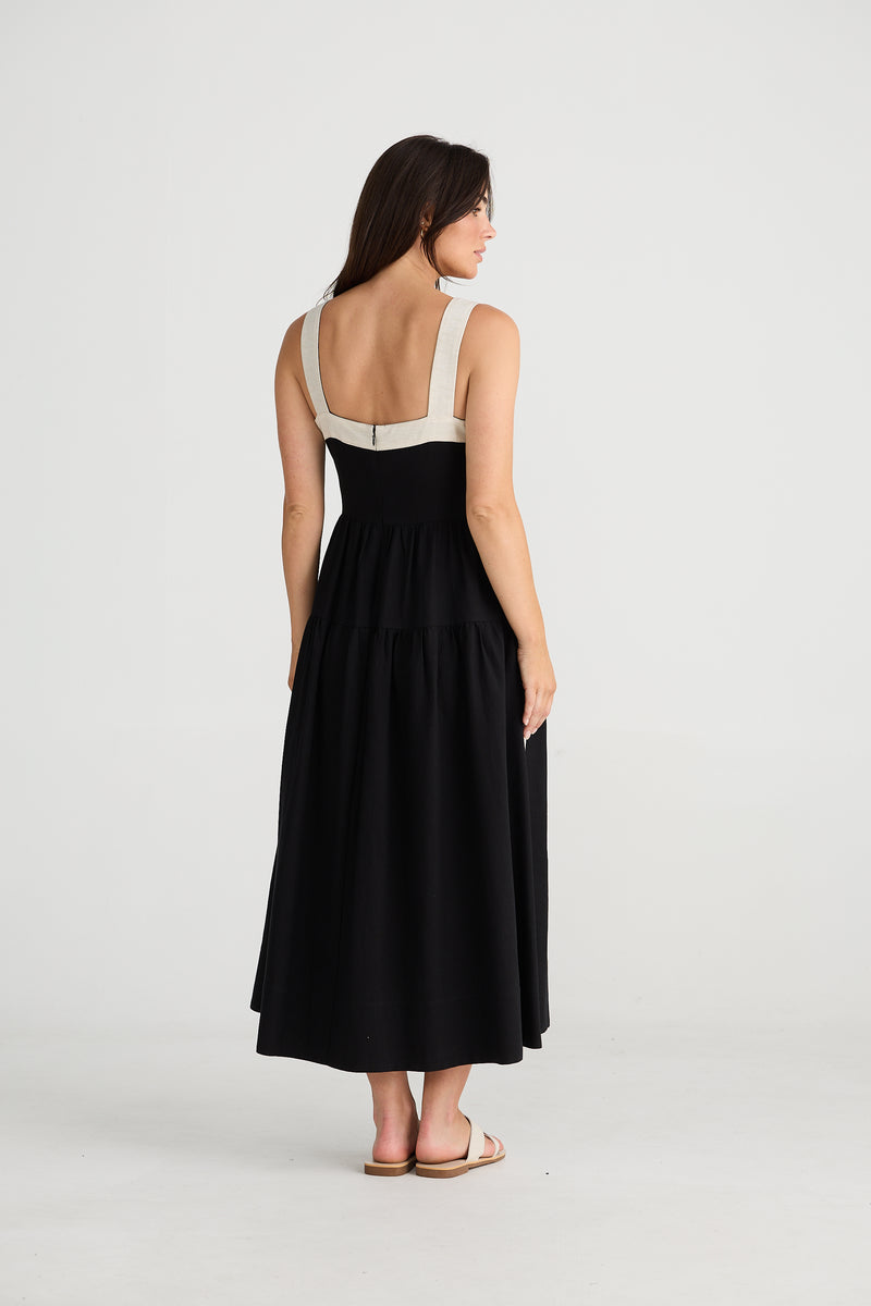 Jolie Dress Black w Natural