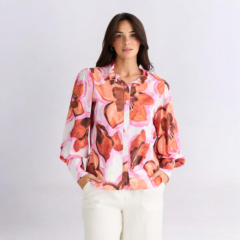 Goldsmith Shirt - Azalea