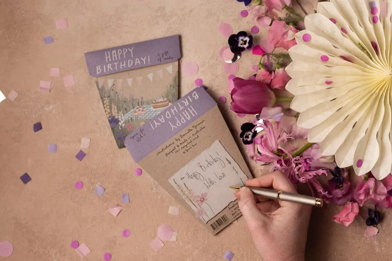 Happy Birthday Picnic Gift Of Seeds