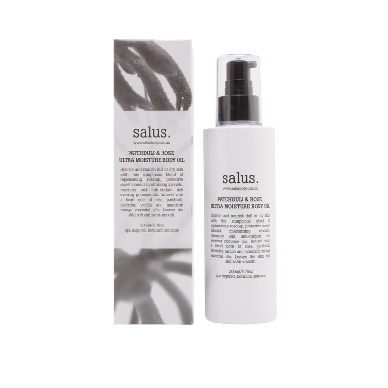 Patchouli & Rose Ultra Moisture Body Oil 200ml