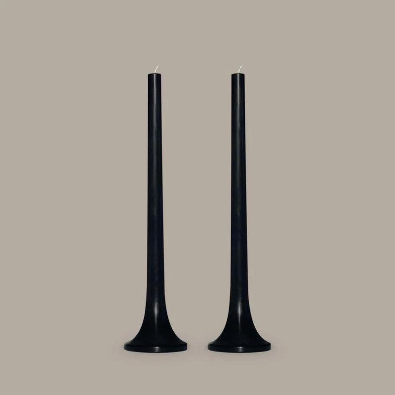 Tusk Taper Candles - Black