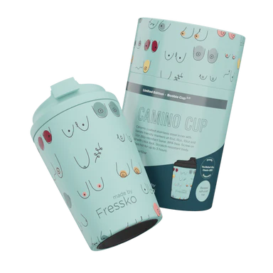 Camino Boobie Breezy – Limited Edition 12oz Reusable Cup | Made by Fressko