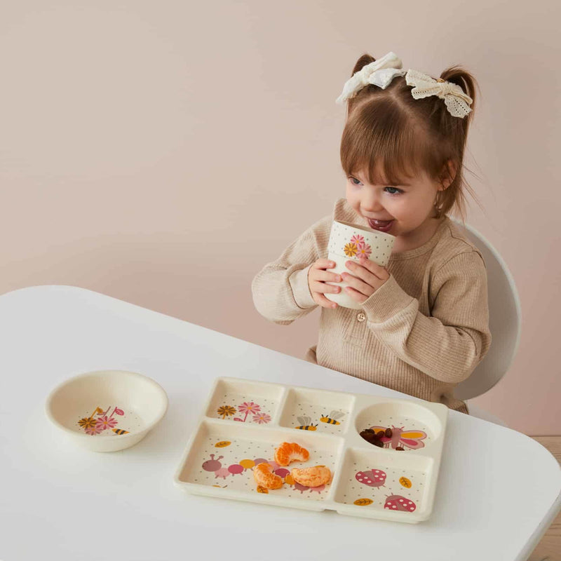 Little Critters Pink 3pc Divider Dining