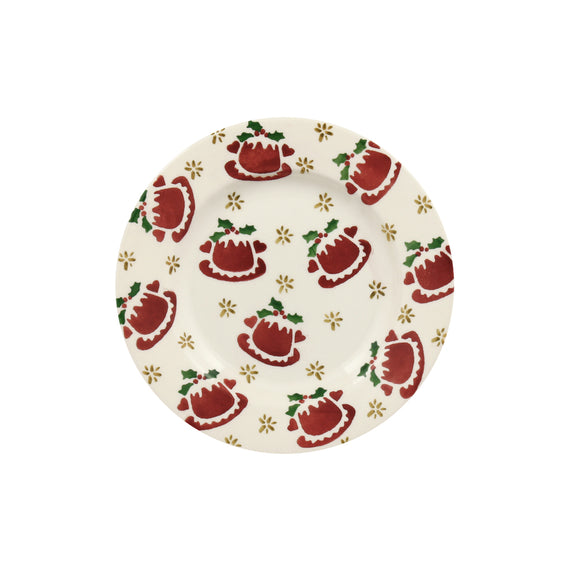 Emma Bridgewater Christmas Puddings 6½″ Plate festive design