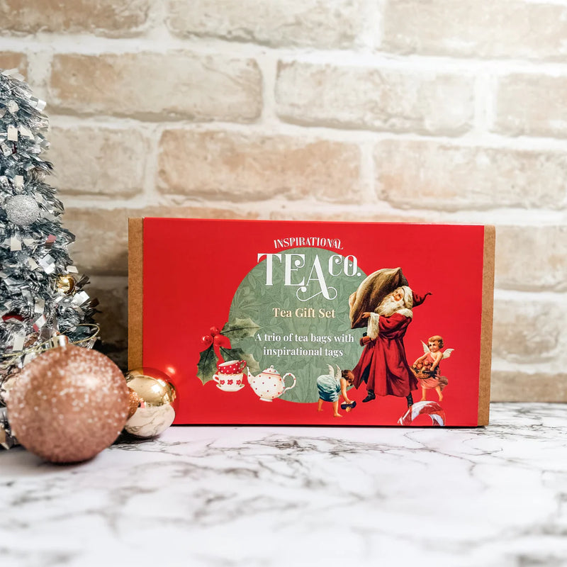 Premium Christmas Tea Gift Set perfect for festive gifting and hampers.