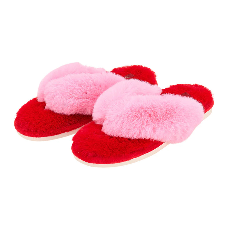 Cherry Candy Cosy Luxe Thongs slippers S/M size
