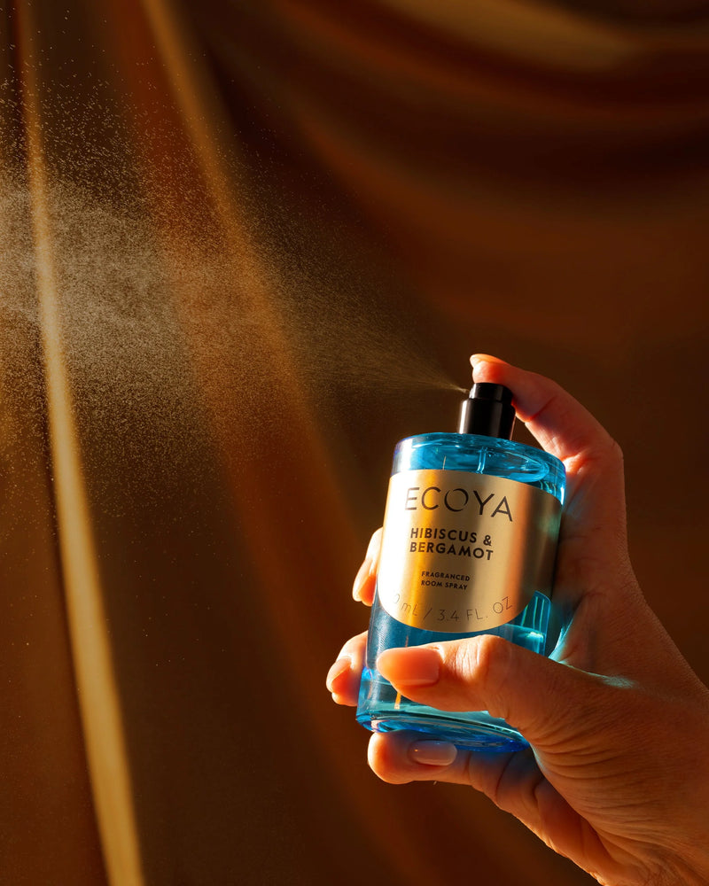 Christmas limited edition Ecoya Room Spray in Hibiscus & Bergamot fragrance