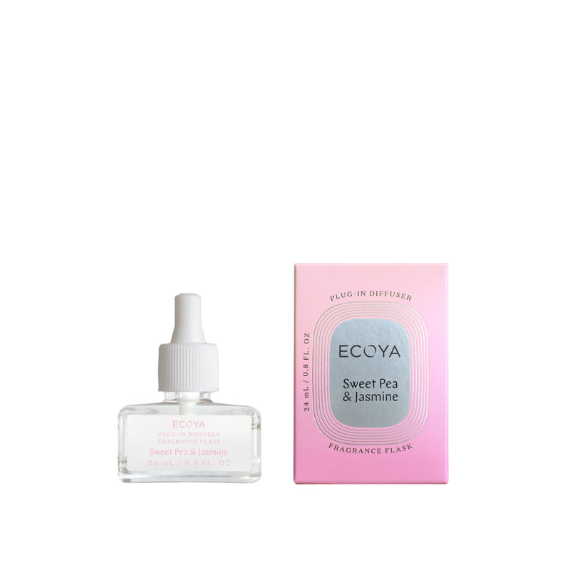 Plug-In Diffuser Fragrance Flask: Sweet Pea & Jasmine