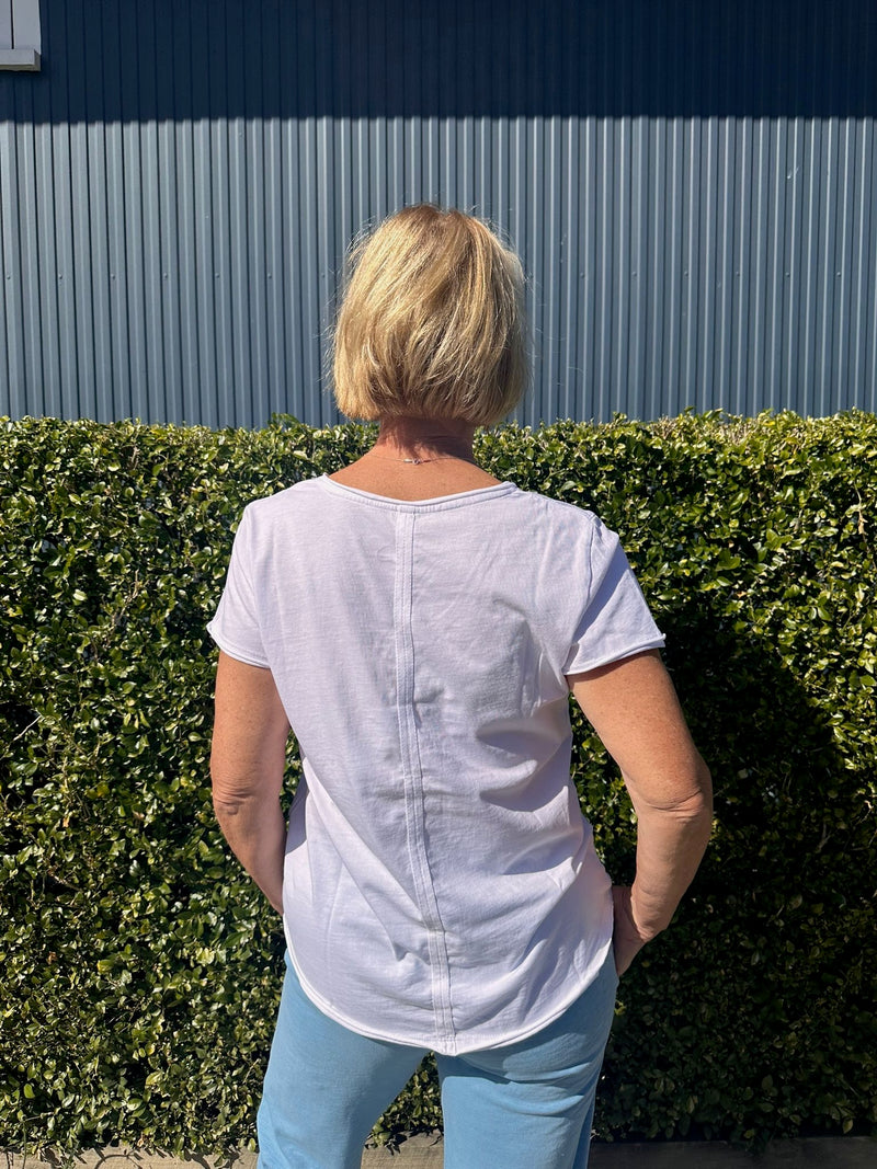 Pima Vee Tee White