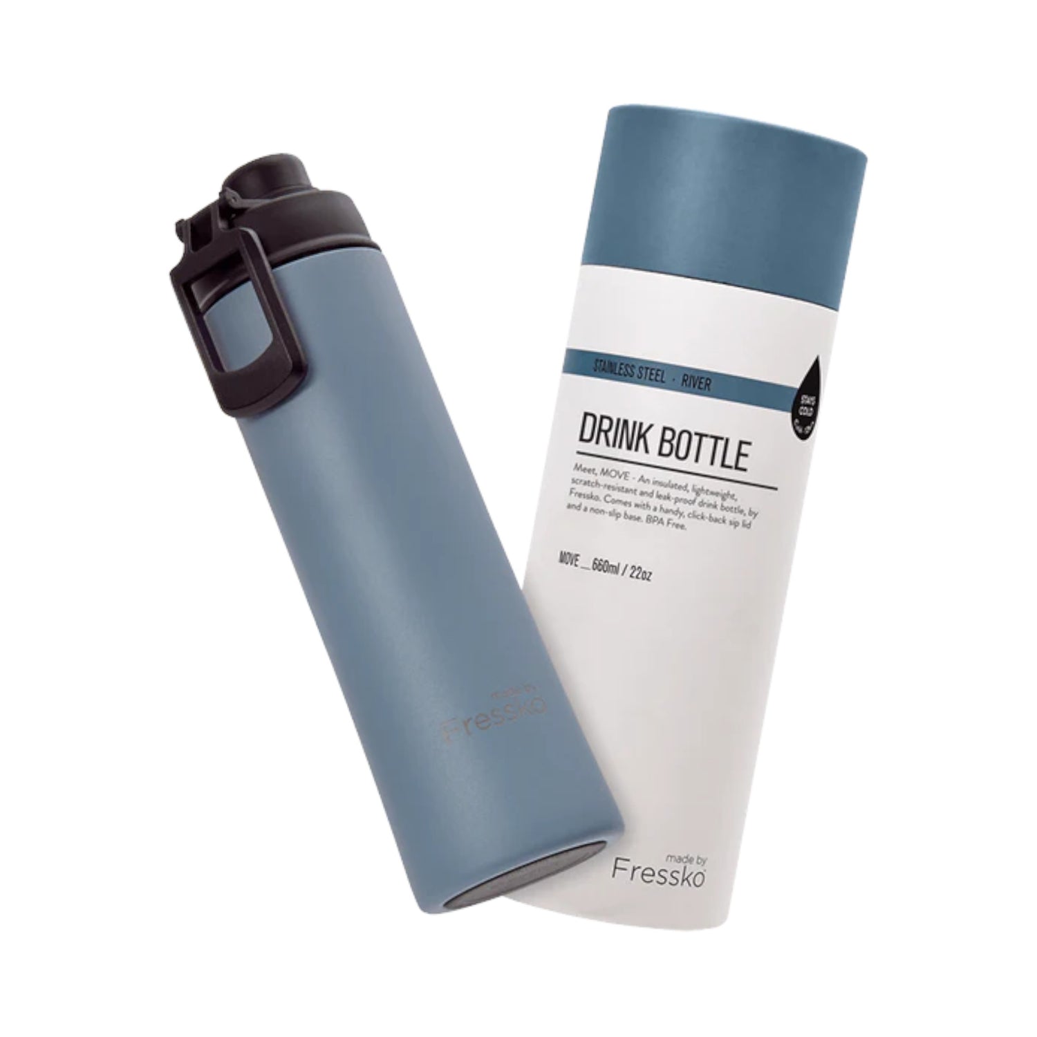 Move 660ml Sip Flask River