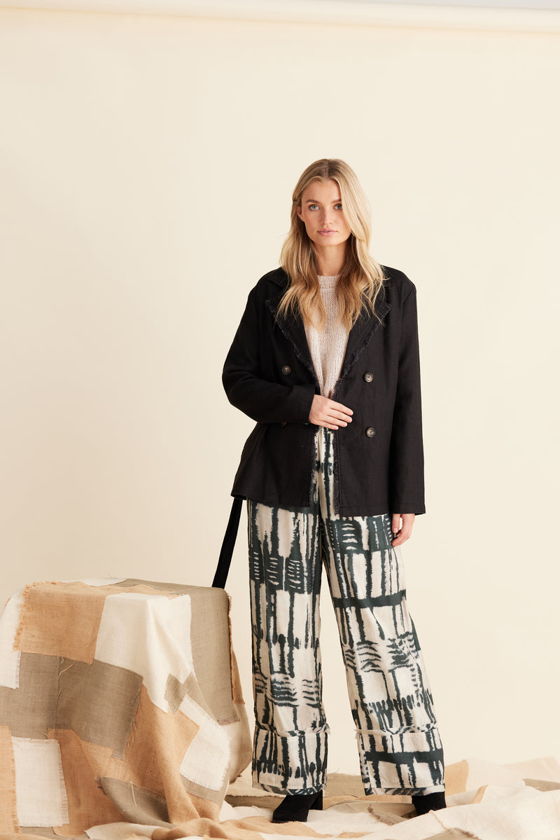Sienna Pant - Ebony