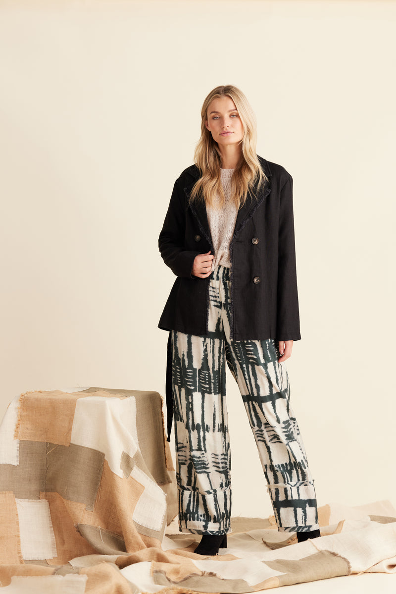 Sienna Pant - Ebony