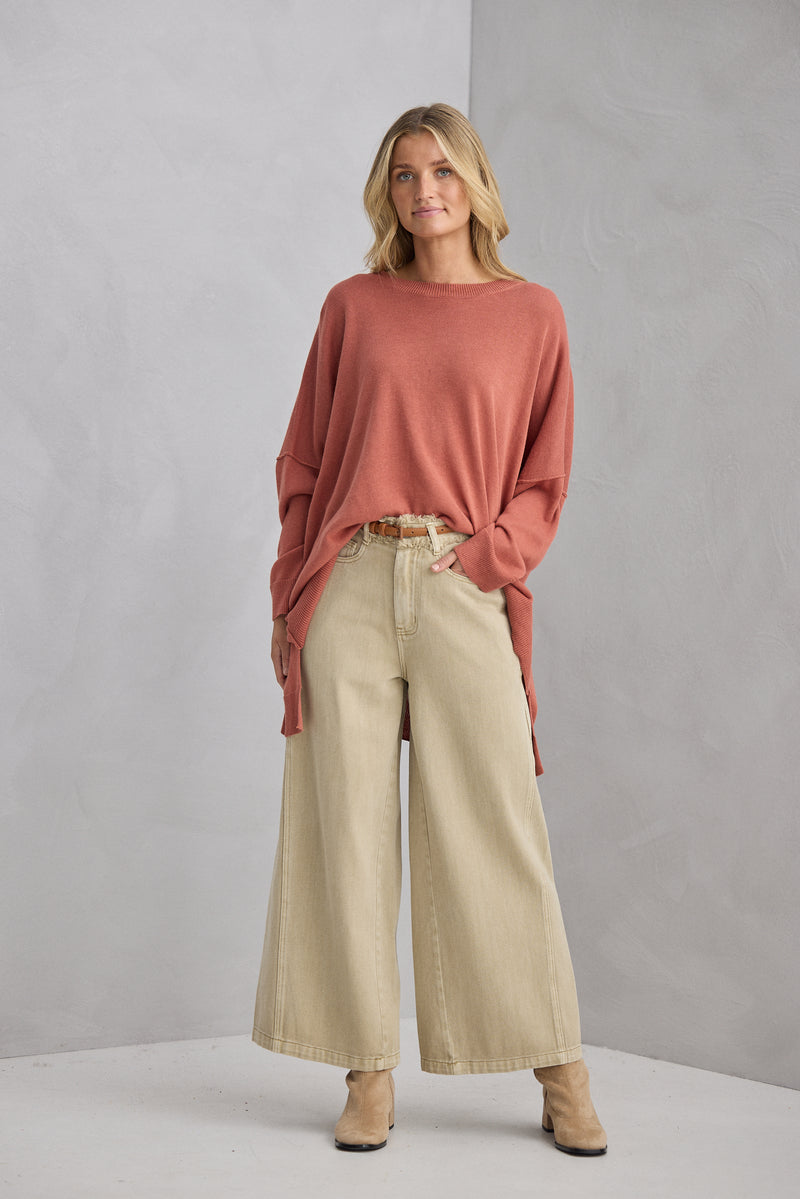 Umbria Fine Knit Spice