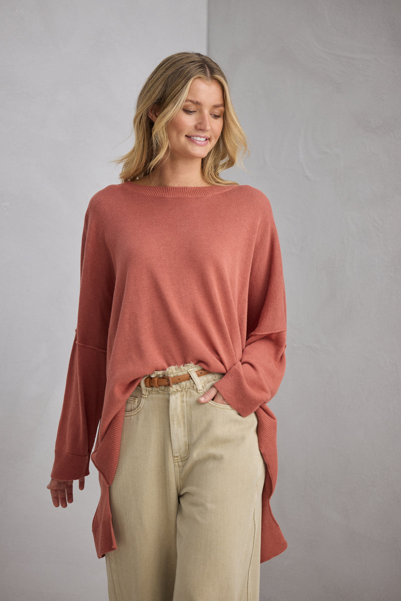Umbria Fine Knit Spice