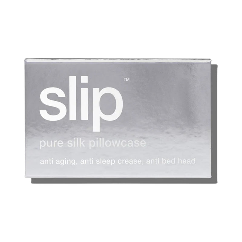 Pure Silk Pillowcases Queen - Silver