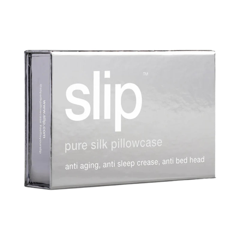 Pure Silk Pillowcases Queen - Silver