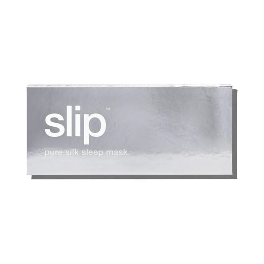 Pure Silk Sleep Mask - Silver