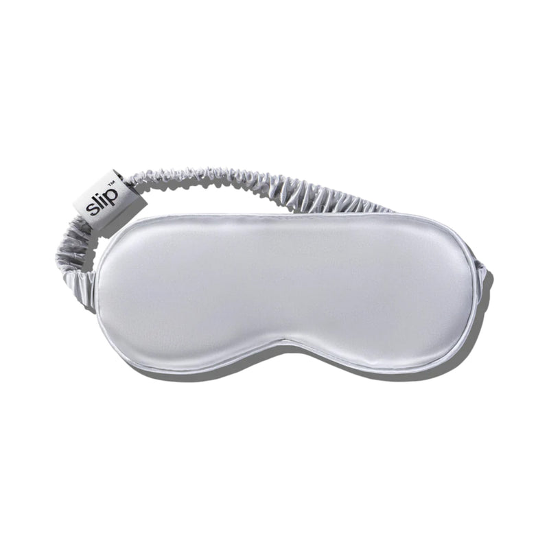 Pure Silk Sleep Mask - Silver