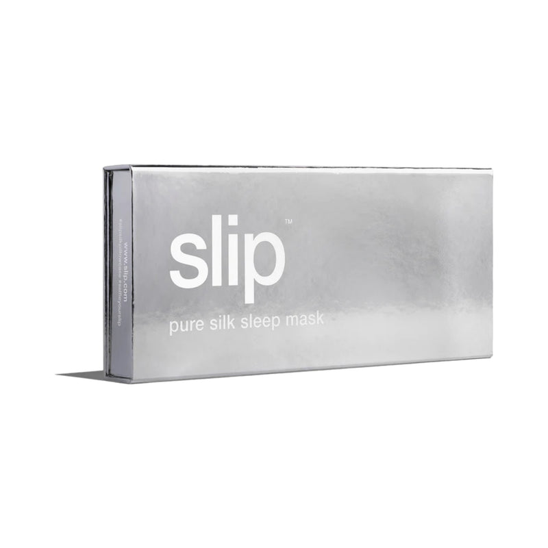 Pure Silk Sleep Mask - Silver