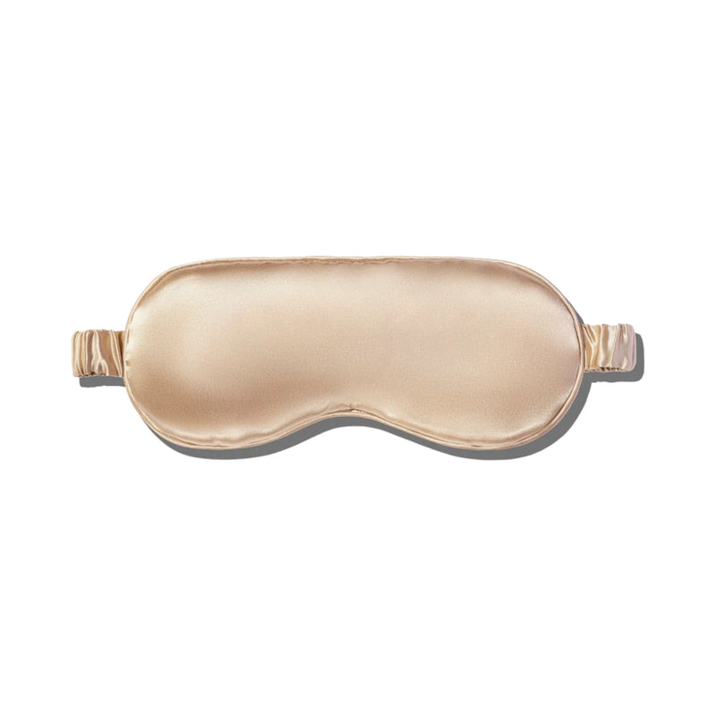 Pure Silk Sleep Mask - Caramel