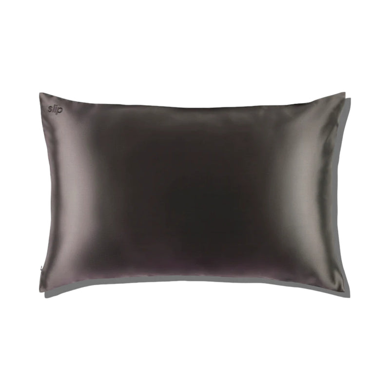 Pure Silk Pillowcases Queen - Charcoal