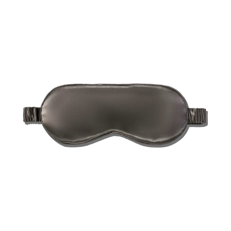 Pure Silk Sleep Mask Charcoal