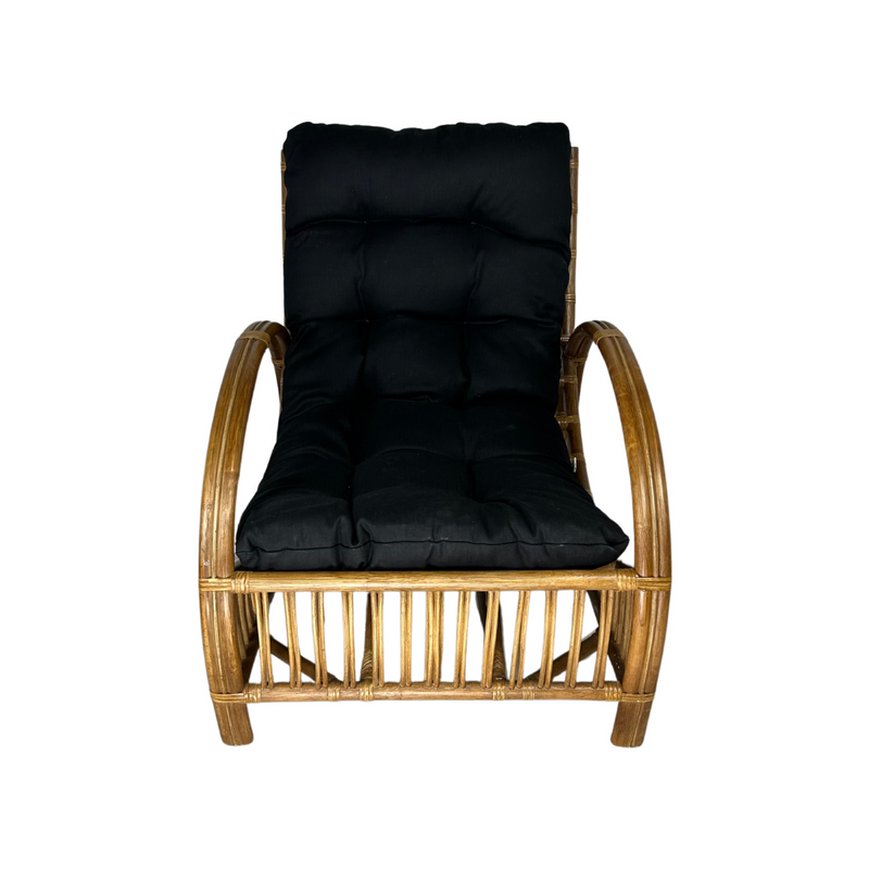 Sophia Lounge Chair Teak / Black Cover