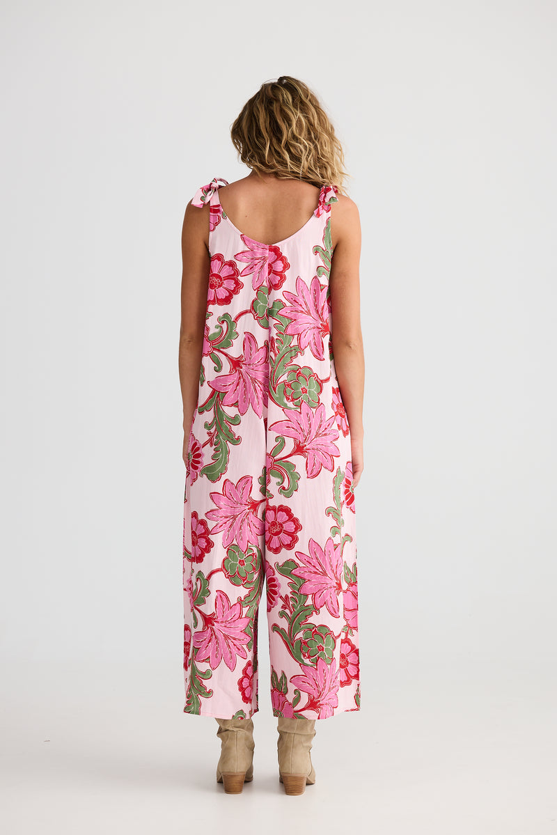 Relaxed fit summer jumpsuit for women – Temple Jumpsuit in linen blend