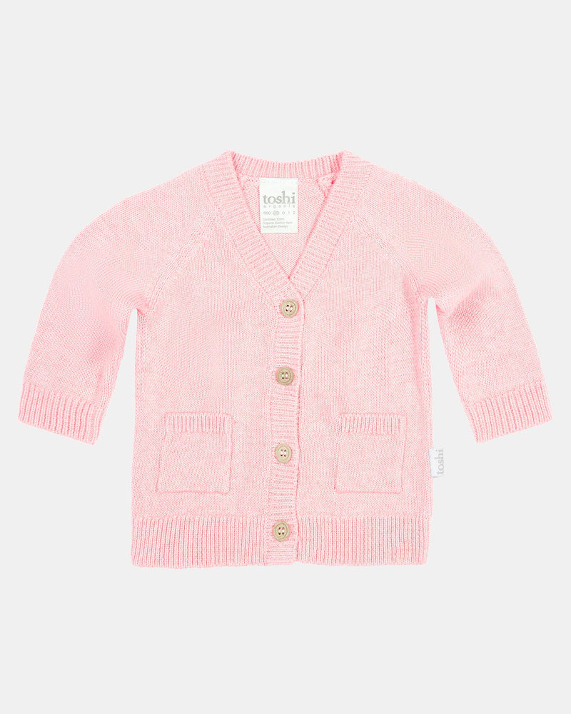 Organic Cardigan Remy/Pearl
