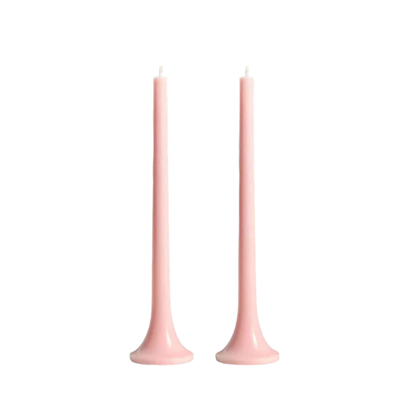 Tusk Taper Candles - Pastel Pink