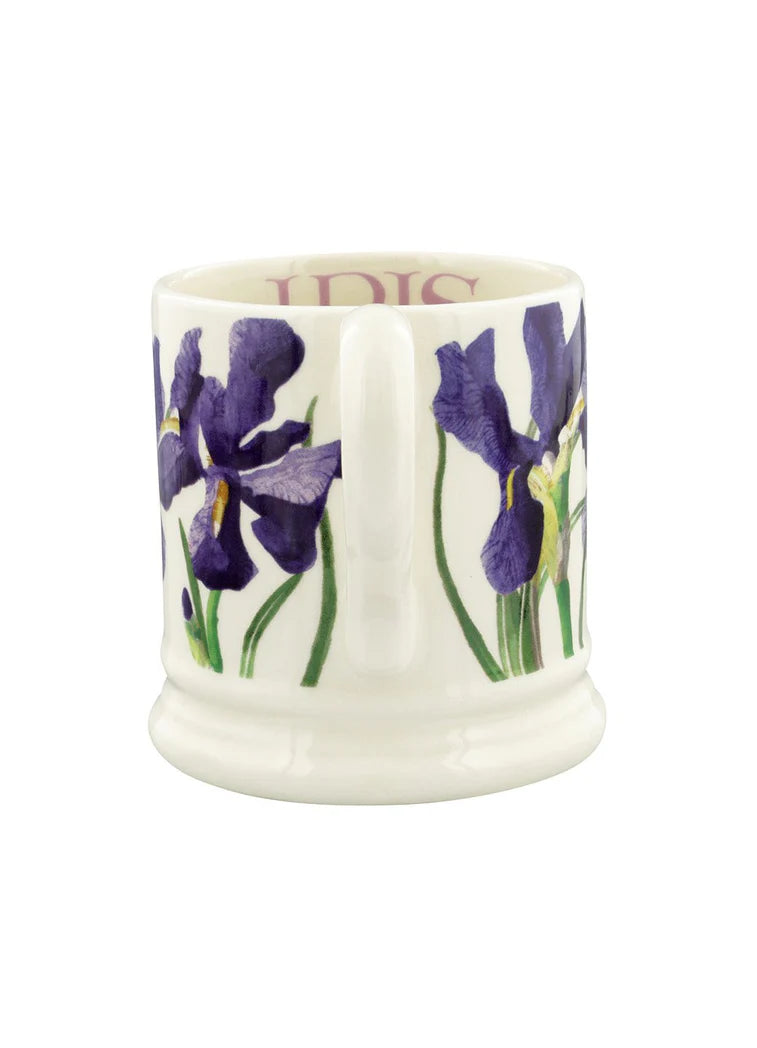 Flowers Blue Iris 1/2 Pint Mug