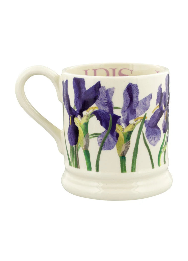Flowers Blue Iris 1/2 Pint Mug