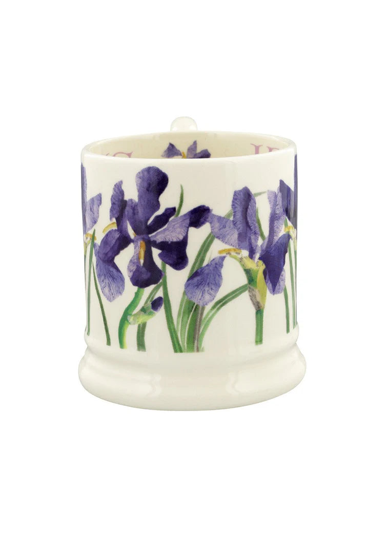 Flowers Blue Iris 1/2 Pint Mug