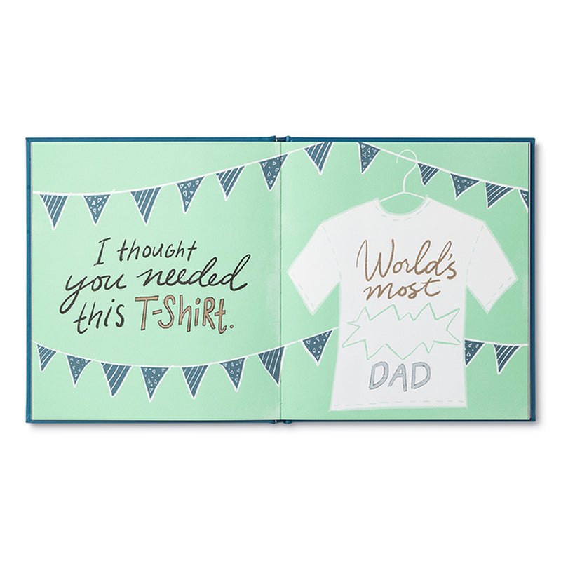 Dad, I Wrote A Book About You | Personalised Gift Book for Dad