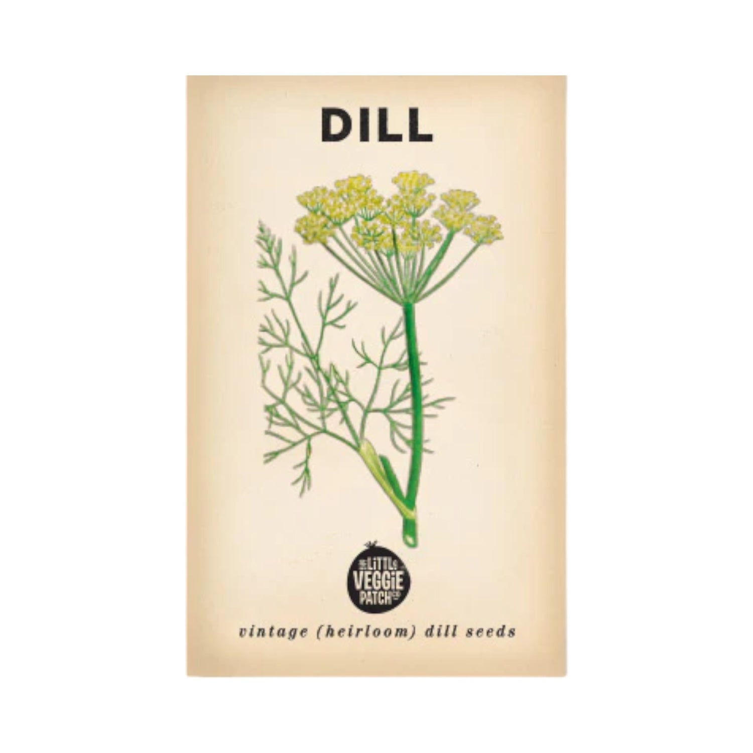 Dill 'Common' Heirloom Seeds