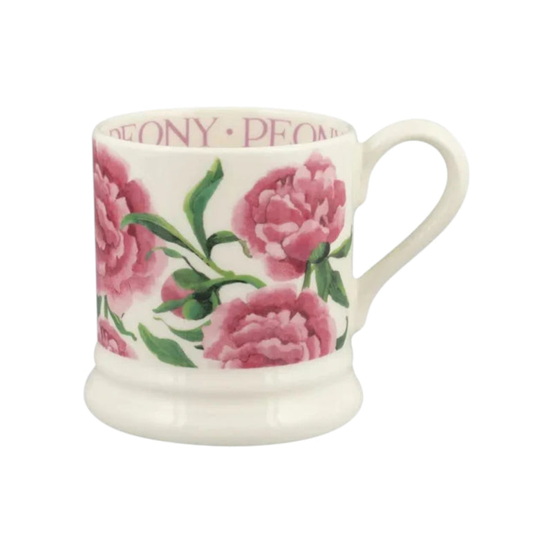 Pink Peony 1/2 Pint Mug