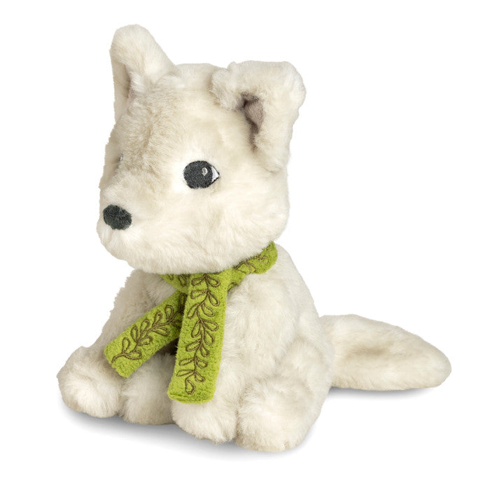 Inspirational plush gift for kids & dreamers – Why Not Arctic Fox