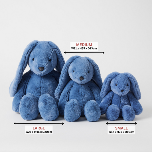 Cobalt Blue Bunny Small