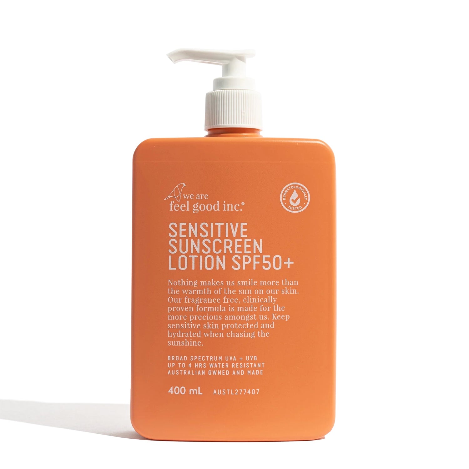 Sensitive Sunscreen SPF 50+ 400ml