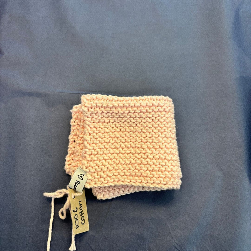 Face Washer Baby Pink | 100% Cotton Handmade