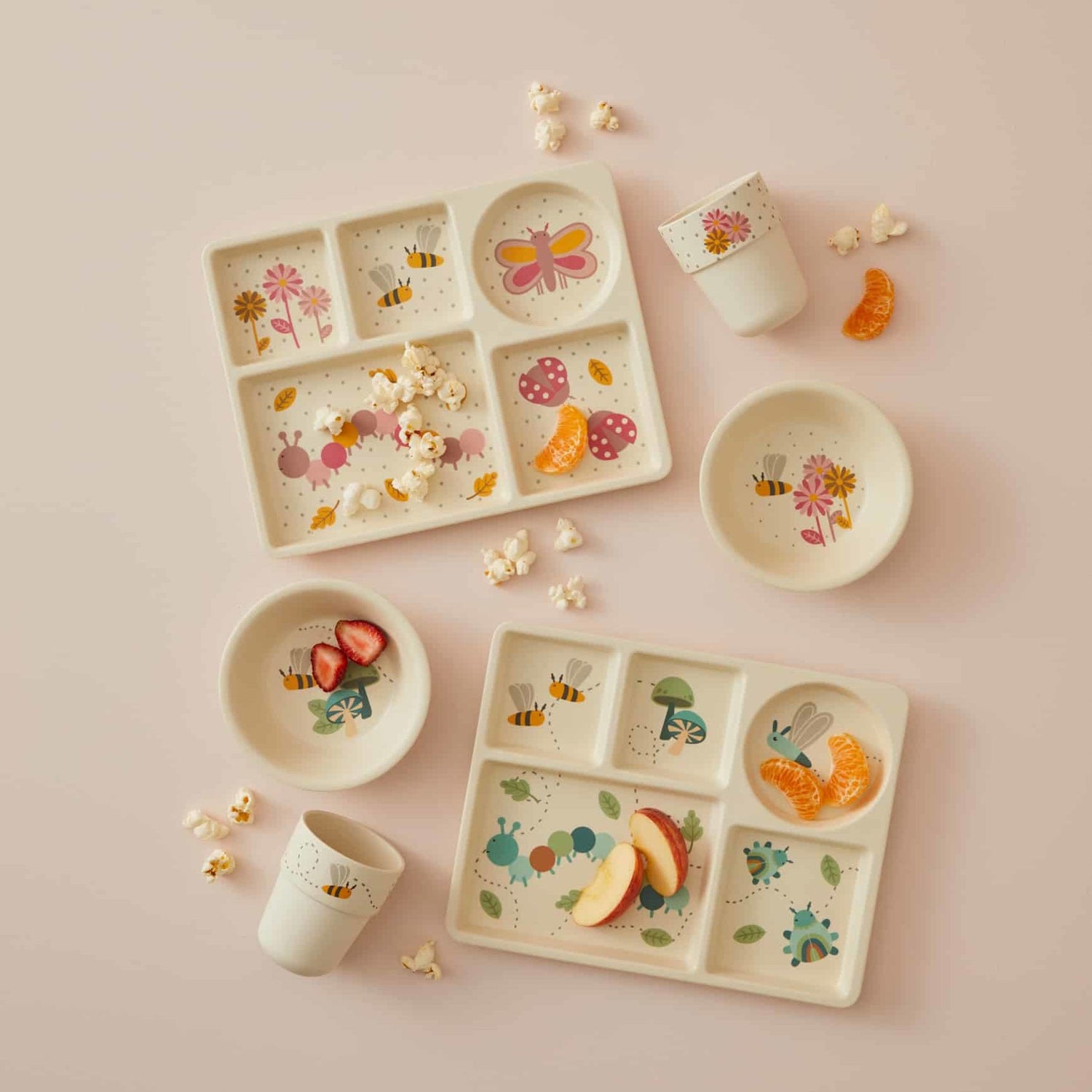 Little Critters Pink 3pc Divider Dining