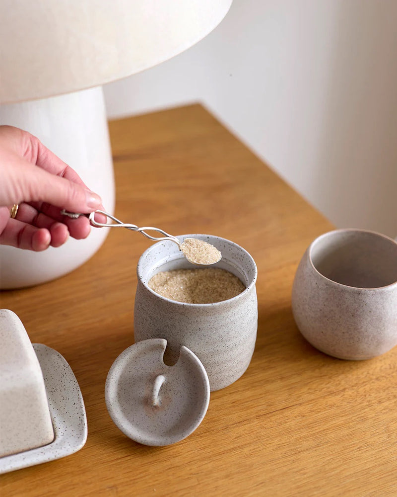 Robert Gordon Garden to Table Sugar Bowl with Lid – Handmade Stoneware