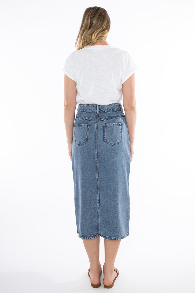 Soft Denim Skirt
